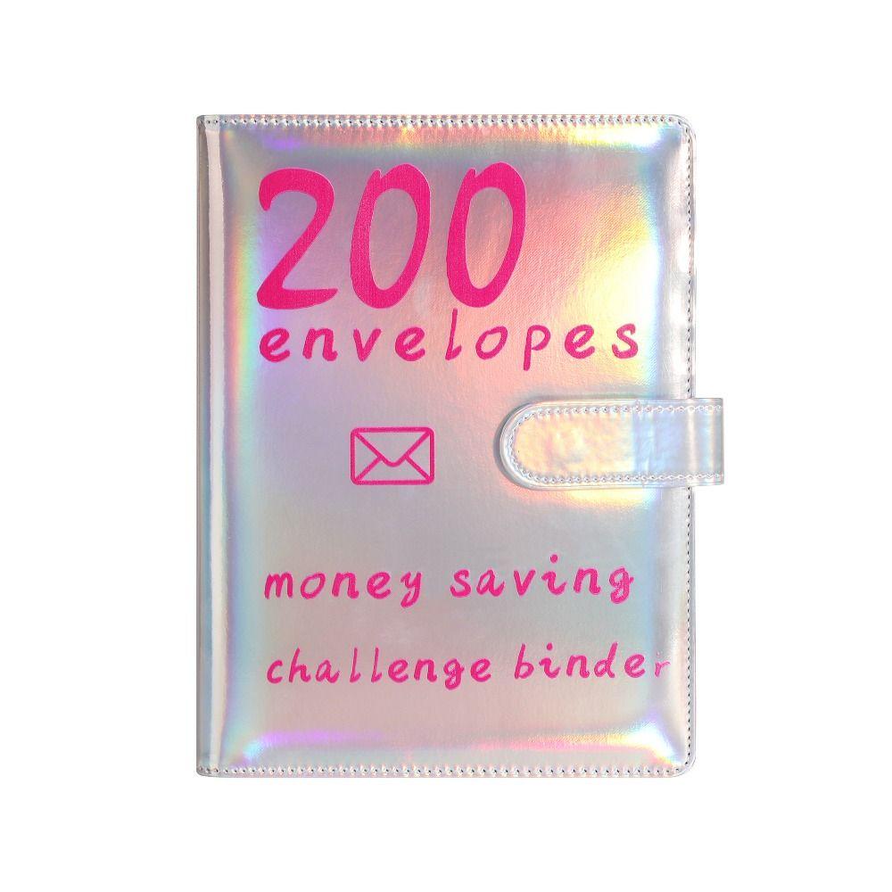 Money Saving Envelope Challenge Binder Habit Cultivation A5 Budget Binders Set  Event Notepad
