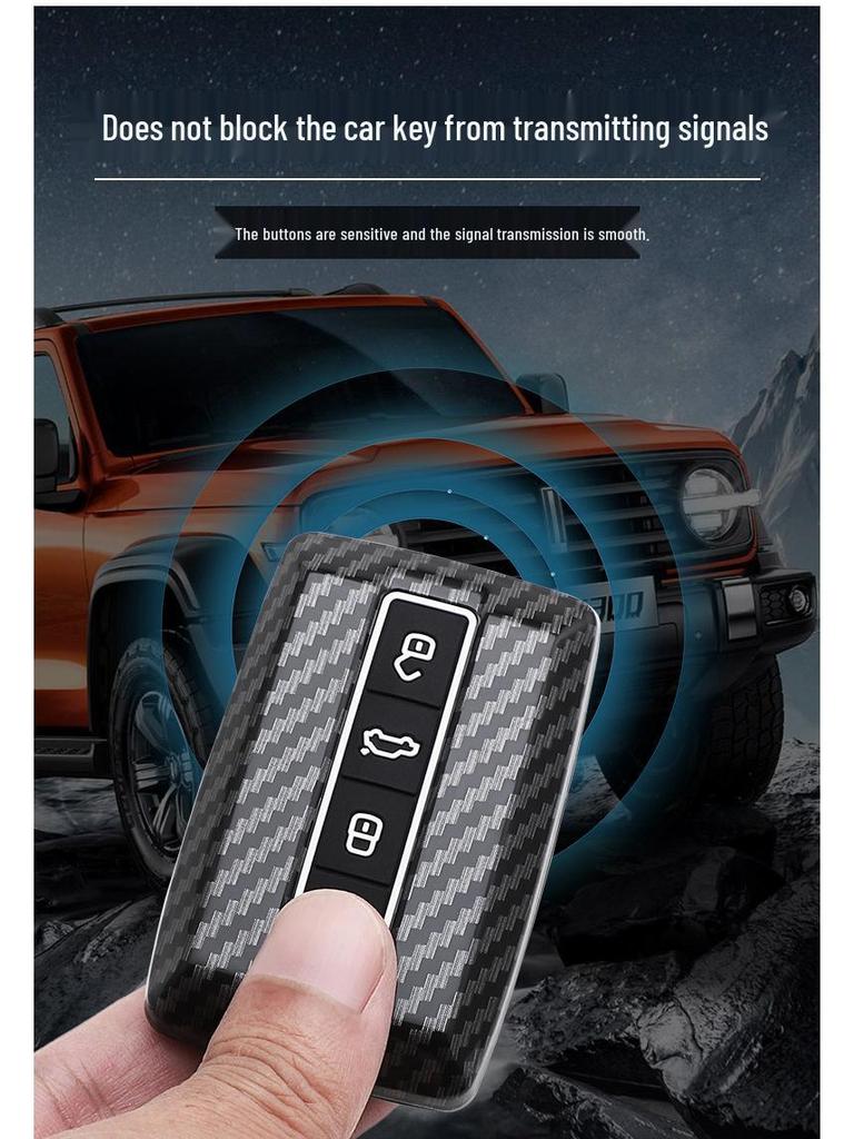 Advanced Carbon Fiber Shell Buckle for Tank Key Cases - Model 400Hi4T/500/700