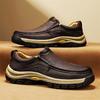 Fashion Genuine Leather Mens Casual Shoes Leisure Walk Man Loafers New Arrival Driving Shoes All-match Hiking Shoes Men Treking Footwear
