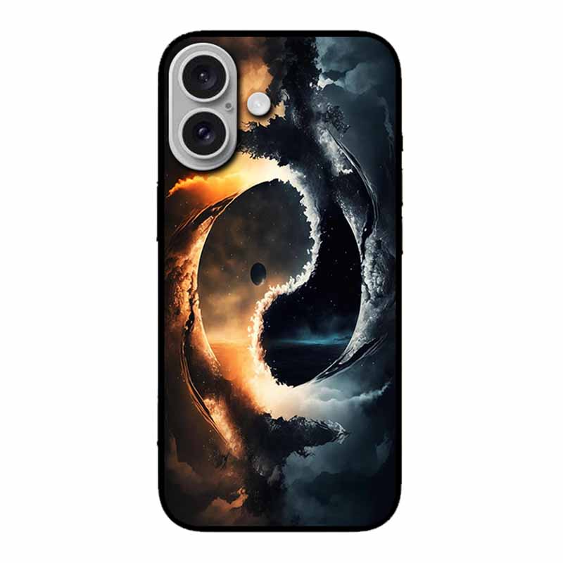 Для iPhone 17 5G Чехол 2025 6.3" Сумка Цветы Черный ТПУ Силикон Мягкая Задняя Крышка Для iPhone 16 Plus 17 Чехол для Телефона Ударопрочный Корпус