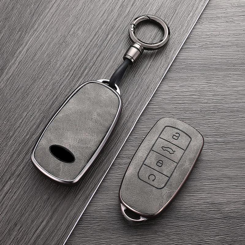 Внутренние молдинги ТПУ Кожаный чехол для ключа автомобиля для Chery Tiggo 8plus Tiggo 8 New 5 Plus 7pro Max Omoda 5 C5 Защитный корпус для автомобильного ключа