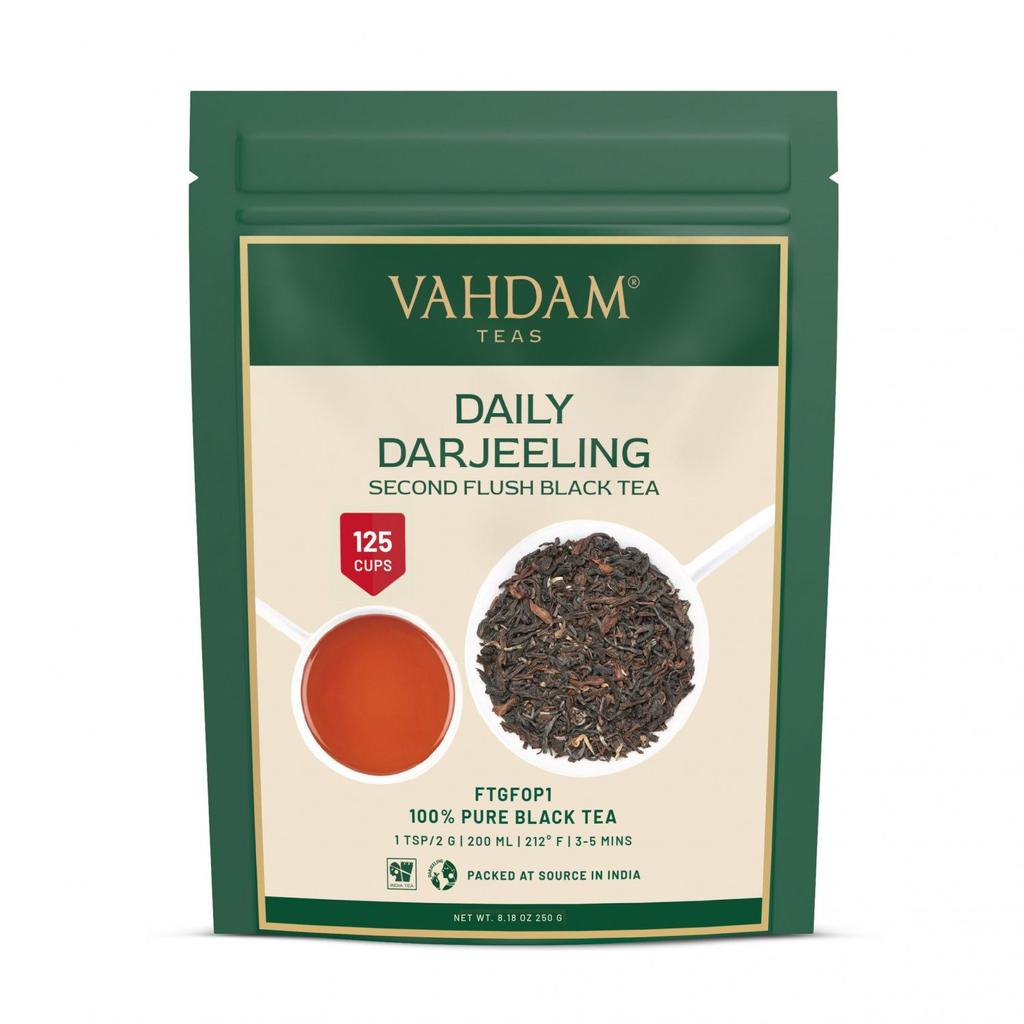 Black Tea Darjeeling (250 G), Daily Darjeeling Black Tea, VAHDAM