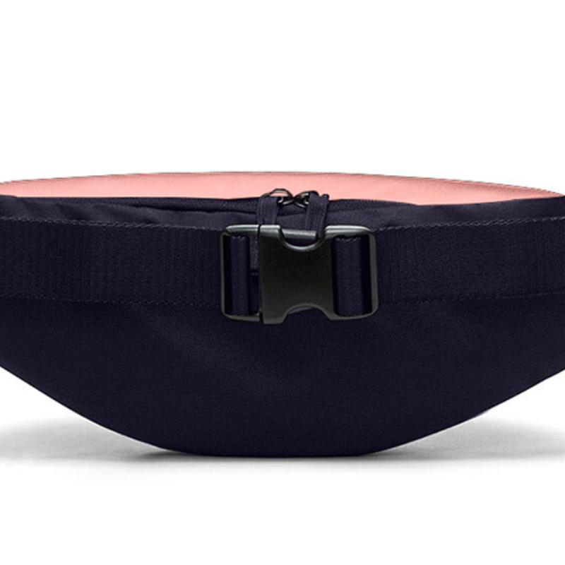 Nike Наследие Полиэстер Поясная Сумка Унисекс Синий Черный Повседневный BA5750-498