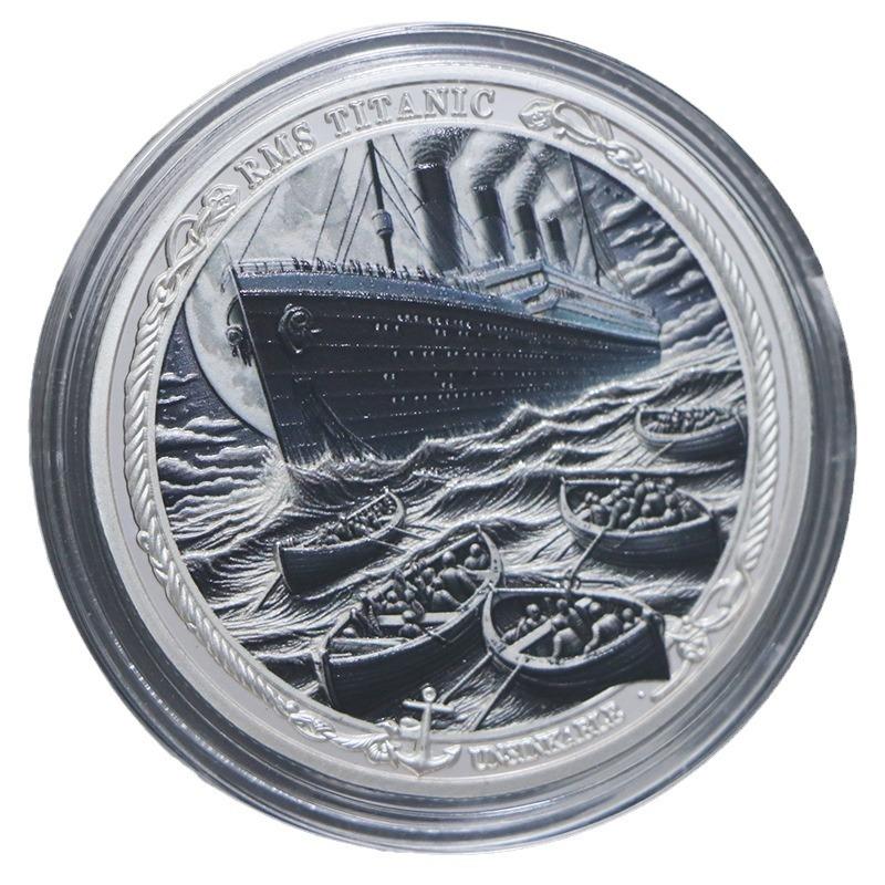 1 шт. 1881 Монета-медаль в память о зарубежной торговле 'Wanderer' Диаметр монеты 38 мм