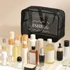 Large Capacity Mesh Cosmetic Bag Bow Travel Bathing Kit Fashion Toiletry Storage Bag  Ladies