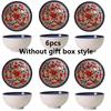 2/4/6 предметов японской керамики миски для хлопьев 4.5 дюйма десерт салат закусочная миска кухонная лапша набор столовых приборов безопасен для микроволновой печи подарочная коробка