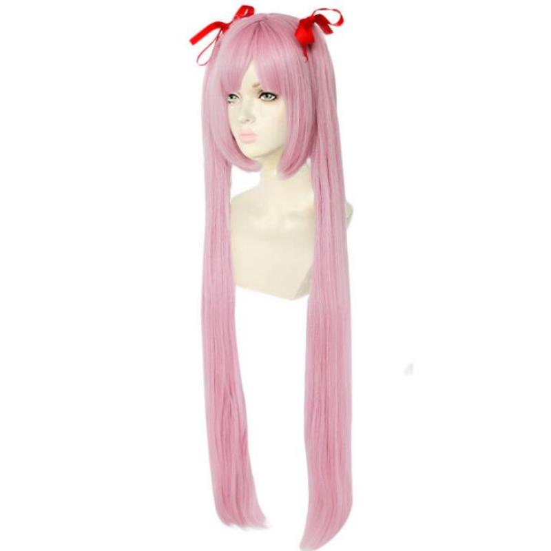 Аниме женский длинный парик косплей Danganronpa Utsugi Kotoko костюм Dangan Ronpa Another Episode термостойкие волосы ( Без головного убора )