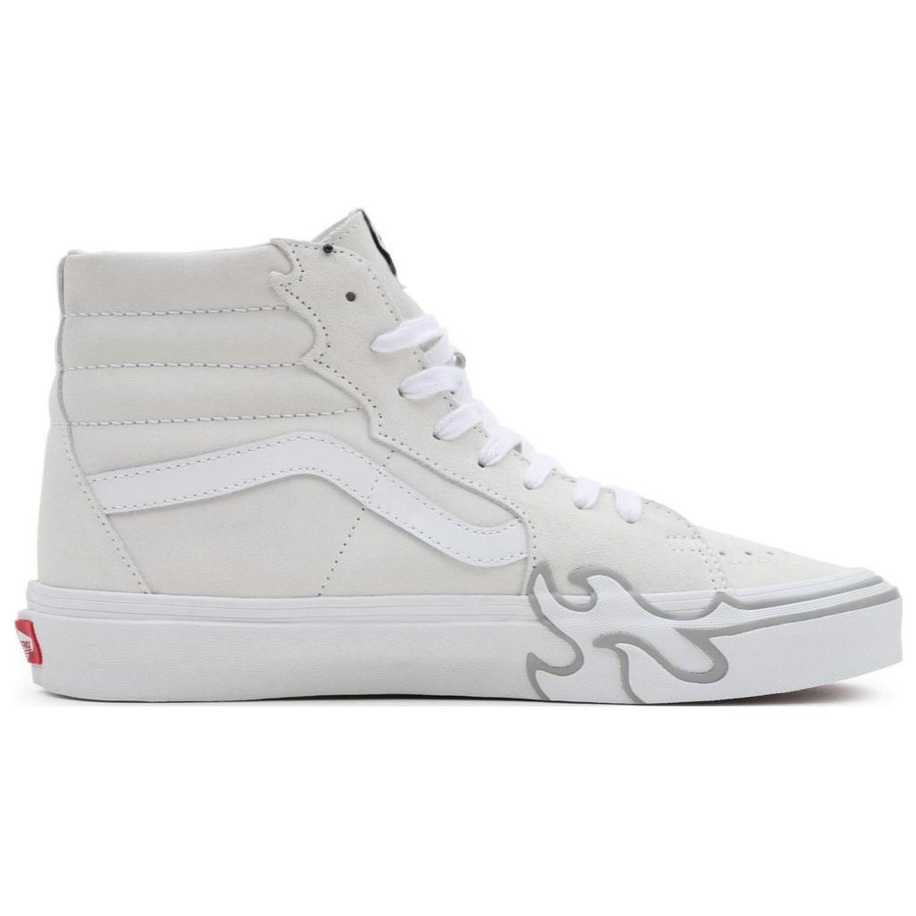 Vans Sk8-Hi Flame - White Unisex Sneakers VN0005UJWWW