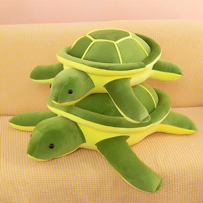 Новая плюшевая игрушка-кукла в виде симуляции черепахи, подушка-подушка в виде черепахи, тряпичная кукла для сна для девочки