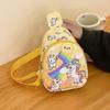 Fashionable Nylon Childrens Chest Bag Vibrant Cartoon Design For Gender Neutral Ages 3 To 6