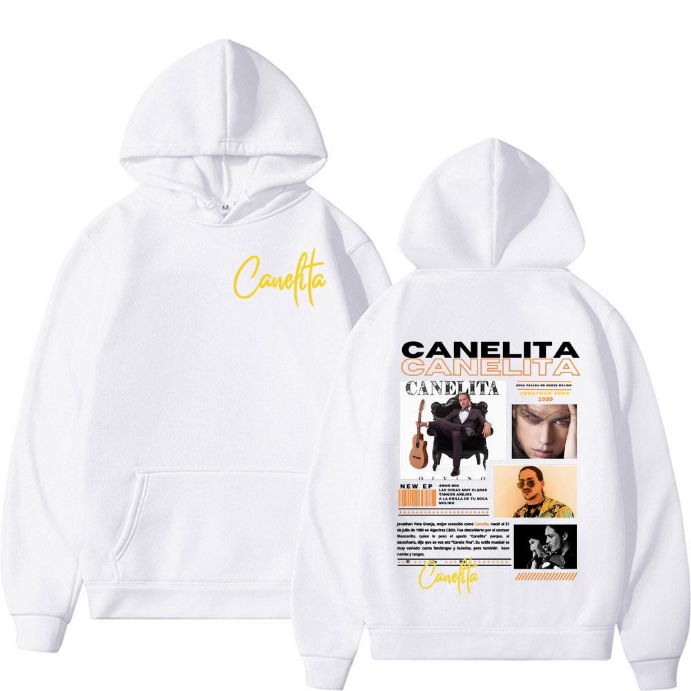 Canelita Jonathan Vera Графика Обложка Свитшоты Мужчины Женщины Горячая Распродажа Мода Хип-Хоп Винтаж Худи Оверсайз Худи Уличная Одежда