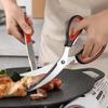Stainless Steel Korean-Style Barbecue Scissors with Bottle Opener and Walnut Opener Multifunctional for Barbecue Steakhouse Kitchen and Home Use5