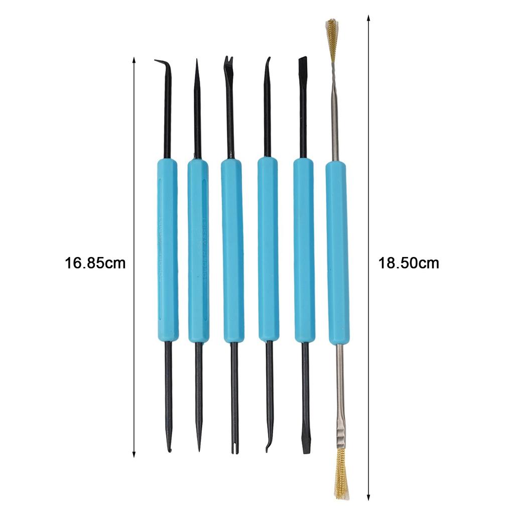 High Quality Desoldering Aid Tool Hand Tools Components Welding For IC Disassembly High Quality 6in1 Solder Blue
