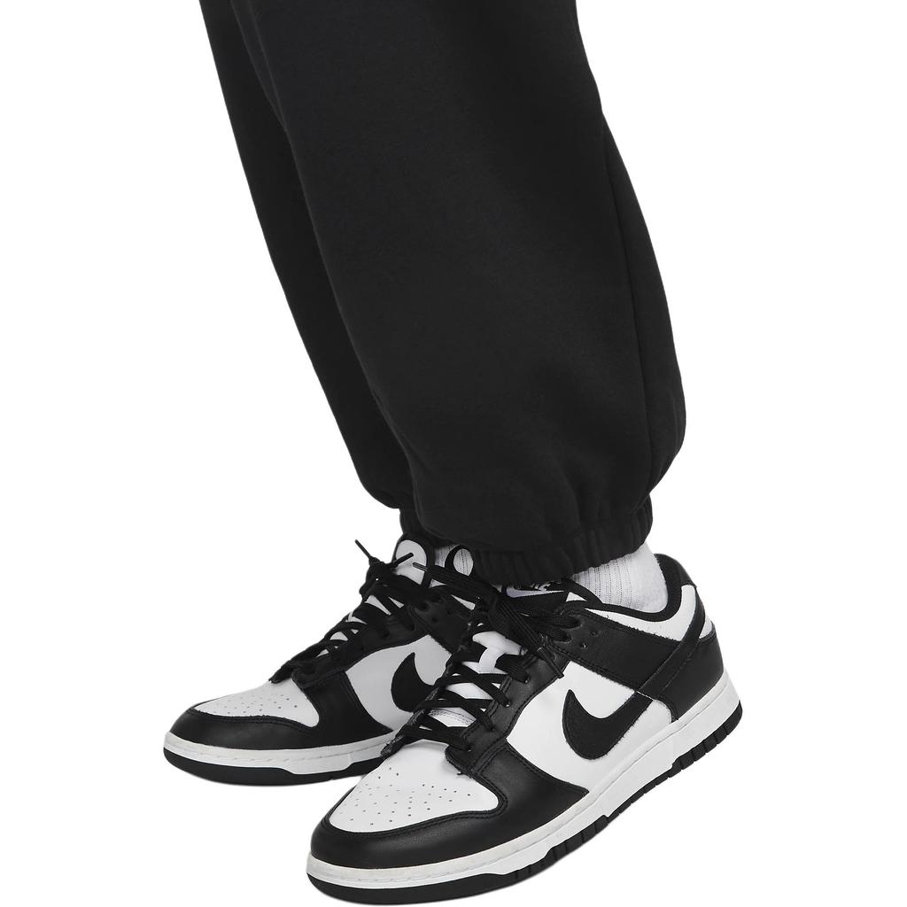 Nike Solid Color Logo Embroidered Jogger Pants Women Bottoms Black DQ5801-010