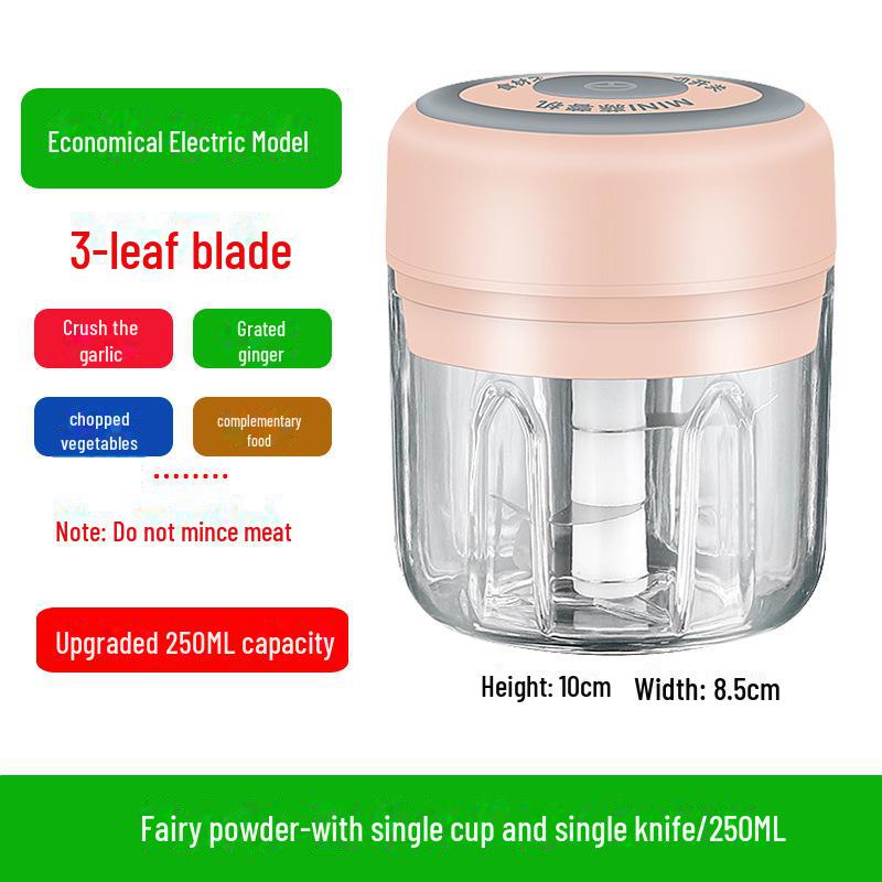 Многофункциональная электрическая чесночница и давилка для домашнего использования