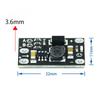 Многофункциональный мини-модуль повышения напряжения постоянного тока, повышающая плата, светодиодный индикатор, поддержка 5 В, 8 В, 9 В, 12 В, выходной модуль повышения мощности литиевой батареи