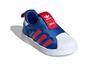 Disney x Adidas Originals SUPERSTAR 360 Нескользящие Устойчивые к истиранию Низкие Детские Кроссовки Синие Для Младенцев и Малышей FW1990