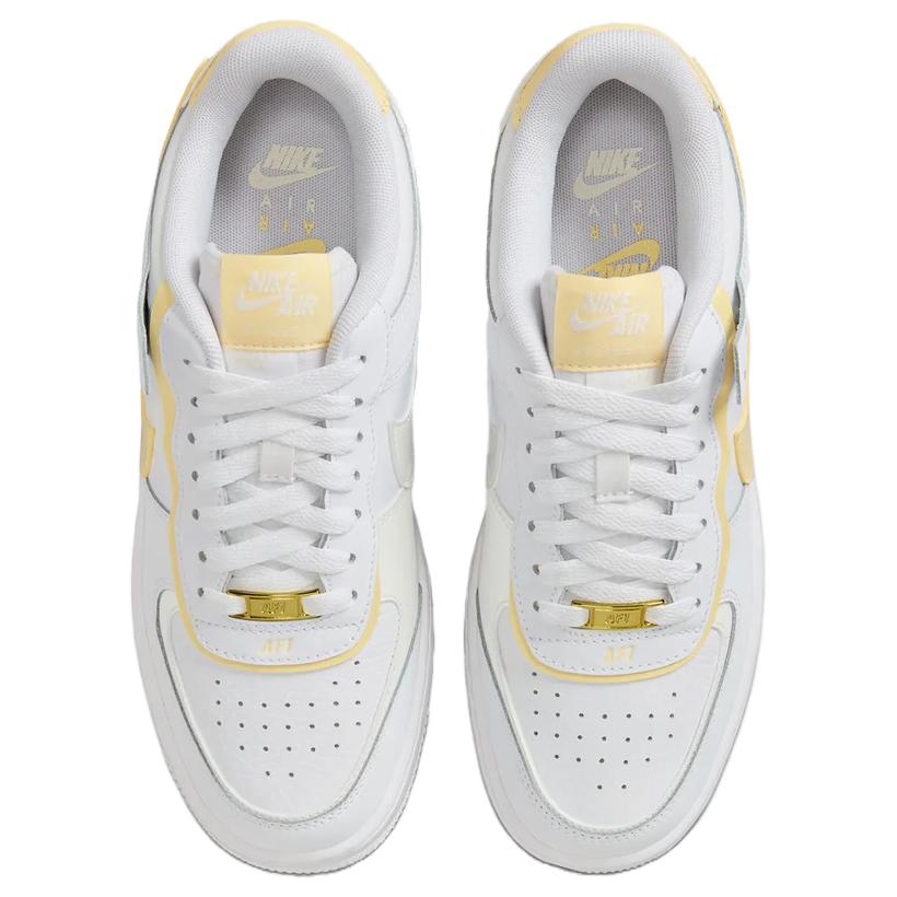 Nike Air Force 1 Shadow Модные Удобные Прочные Низкие Кеды для Скейтбординга Женские Кроссовки Белые CI0919122