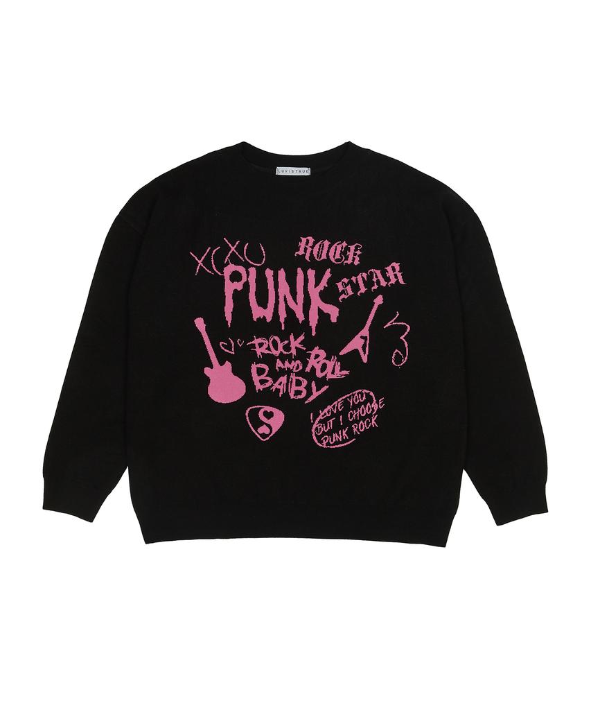 LUVISTRUE Ot Punk Knit(Black)