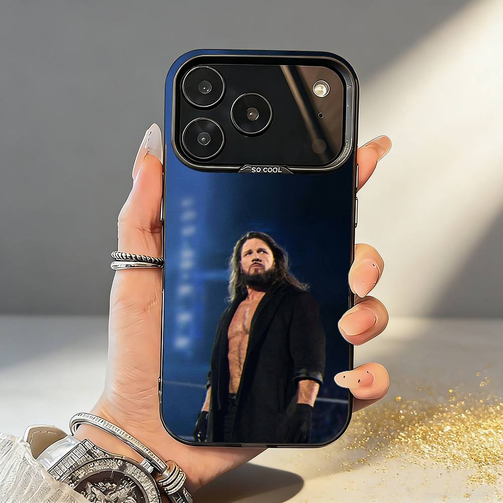 Charismatic A-AJ S-Styles Phone Case For iPhone17,16,15,14,13,12,11,Pro,MAX White Matte Shockproof Cover