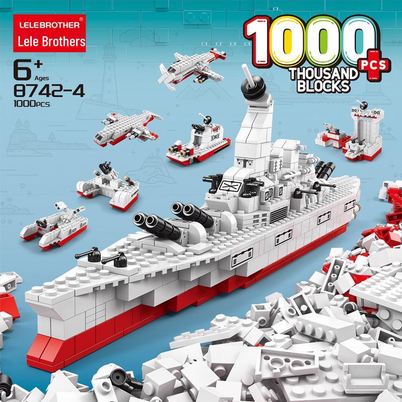 Lele Brothers Space Shuttle Building Blocks: Educational Toy Puzzle for Kids