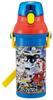 Бутылка для питья прямо из горла, для мытья в посудомоечной машине, сделано в Японии, детская, пластик, 480 мл, открывание одним нажатием, безопасная, Япония, труд, для мальчиков, PSB5SAN-A