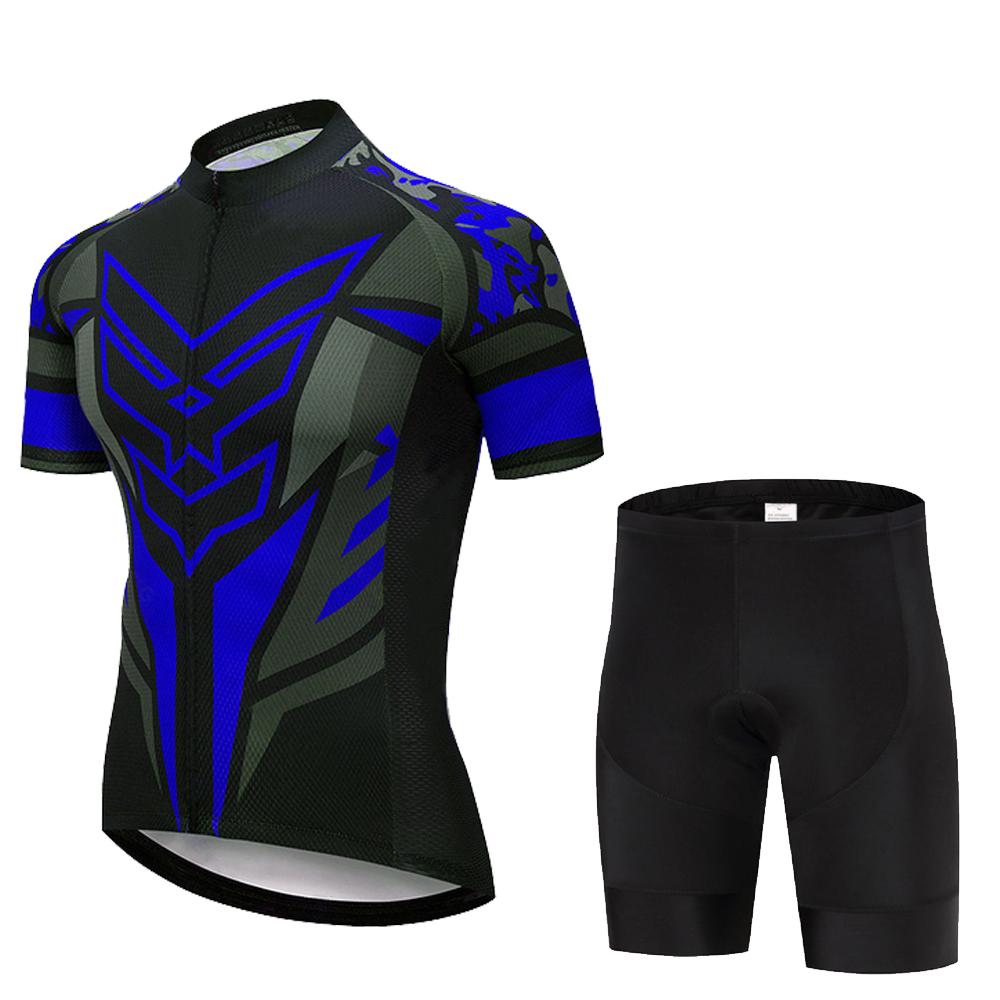 2026 NEW Cycling Jersey Set Summer Short Sleeve Breathable Men's MTB Bike Cycling Clothing Maillot Ropa Ciclismo Uniform Suit