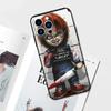 Чехол-кейс для iPhone 17 Pro Max 14 13 12 11 15 16 Pro Max mini 15 Plus 16e 17 Air с изображением куклы Чаки из фильма ужасов
