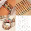 Four Color Sturdy Cotton Rope Crosses Bracelet In Bohemian Styles Suitable for Both Men and Women Stylish Outfits