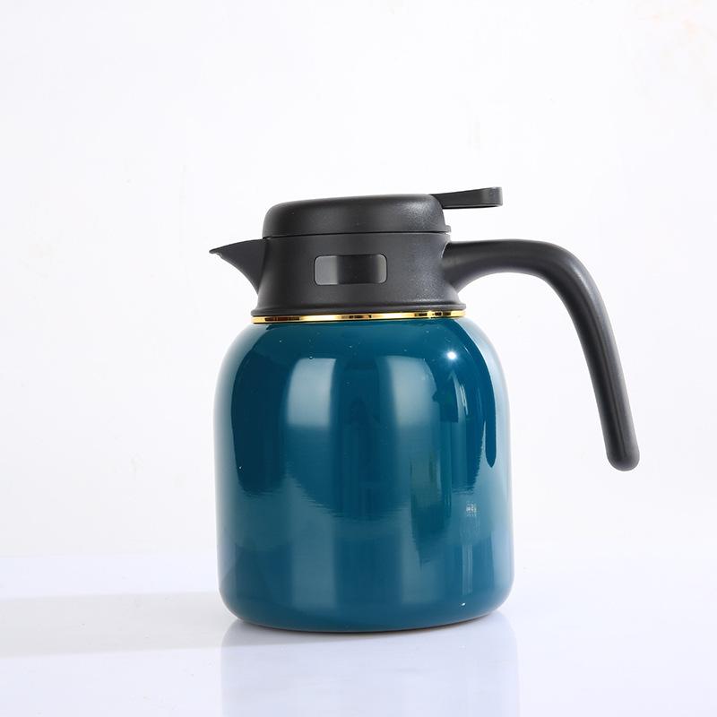 Большой емкости из нержавеющей стали 316, чайник для тушения, офисный чайный чайник с разделением воды, портативный изоляционный горшок с вакуумной ручкой