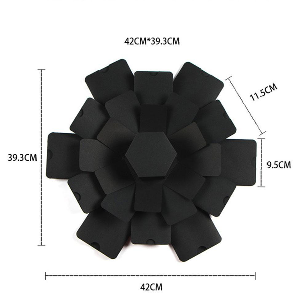НОВАЯ коробка для фотоальбома DIY скрапбукинг прекрасный сюрприз взрывная память пара коробка подарок день любви вал B3V1