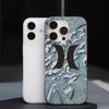 Классический Известный Бренд Логотип H-HurleyS Для IPhone 16 15 14 13 12 11 17 Pro Max Plus Волна Гофрированный Чехол для Телефона Противоударная Крышка