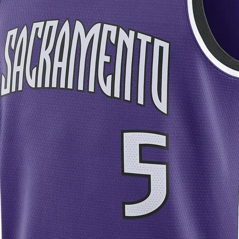 Nike Де'Аарон Фокс Сакраменто Кингз 2024/25 Hardwood Classics Мужская майка Nike Dri FIT НБА Swingman FQ4691-506