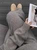 Autumn/Winter Women's European Style Elephant Embroidery Wool Sweater & Pants Set