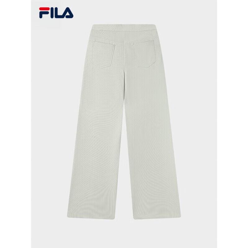 Fila Женские вязаные брюки клеш изумрудного цвета