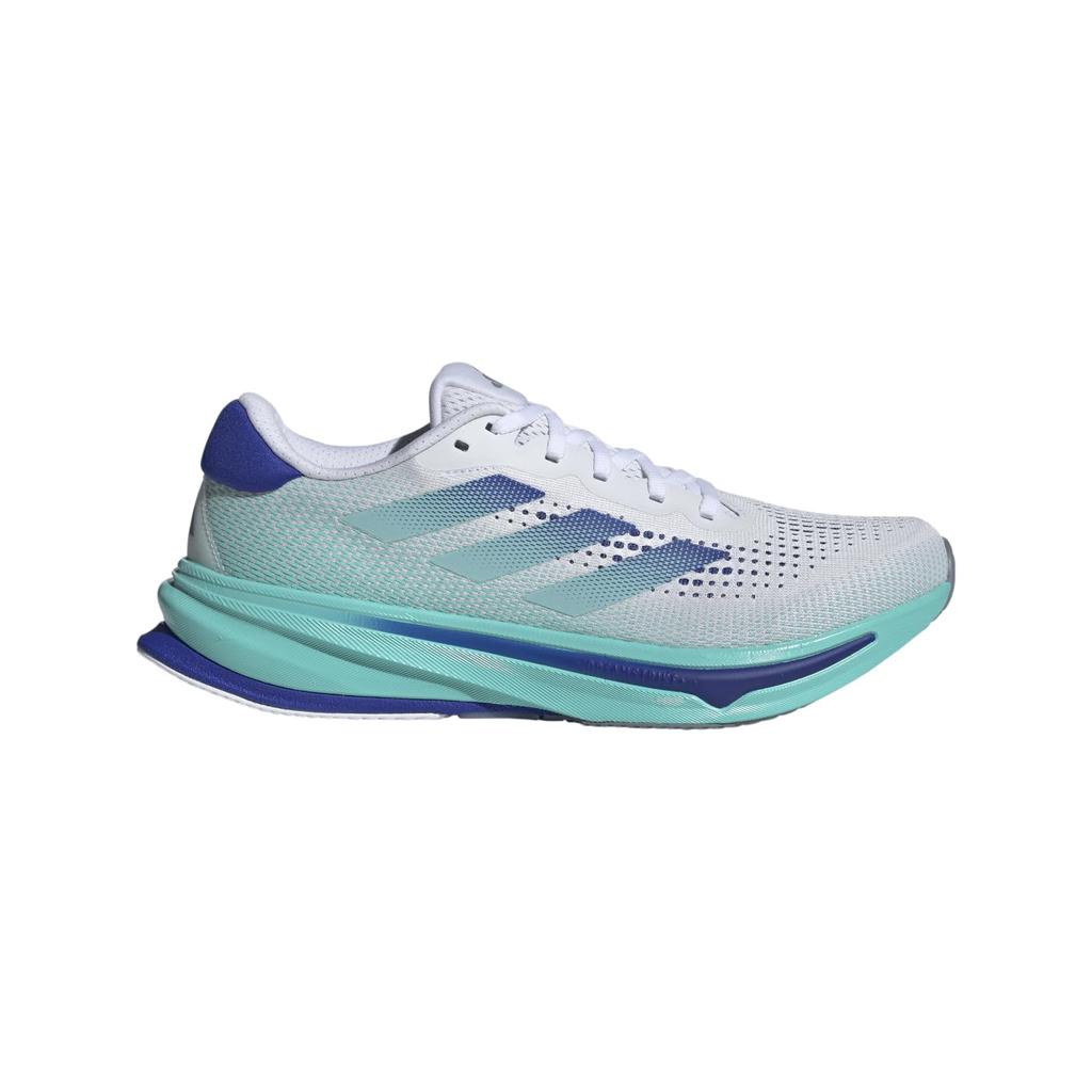 Беговые кроссовки Adidas Supernova RISE, Унисекс, Взрослые, LZQ59, Footwear White/Lucid Blue/Flash Aqua (ID3599), Размер 28.0 см