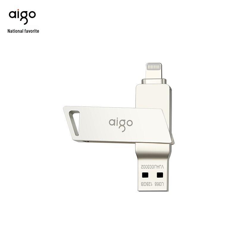 aigo U368 MFi Certified Lightning USB 3.0 Flash Drive