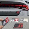 1 шт. 3D Металлическая наклейка-логотип GT SPORT на крыло автомобиля, наклейка-эмблема на задний багажник автомобиля, аксессуары для стайлинга кузова автомобиля, универсальная посадка