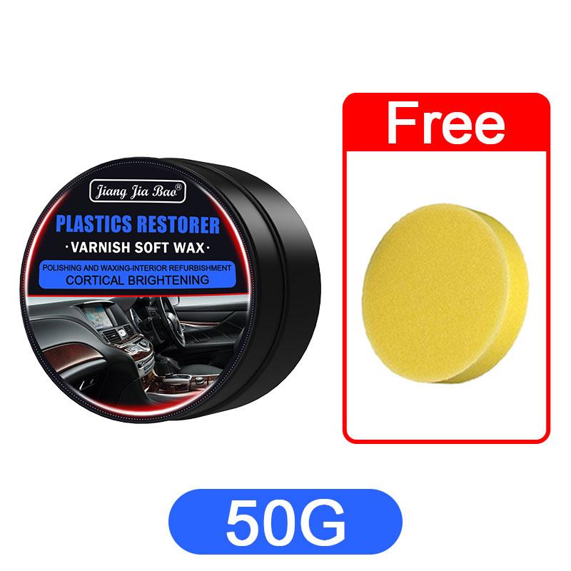 Автомобильный пластиковый реставратор Вернуться к черному блеску Средства для чистки автомобиля Пластик Кожа Восстановление Авто Полировка и ремонт Покрытие Восстановитель