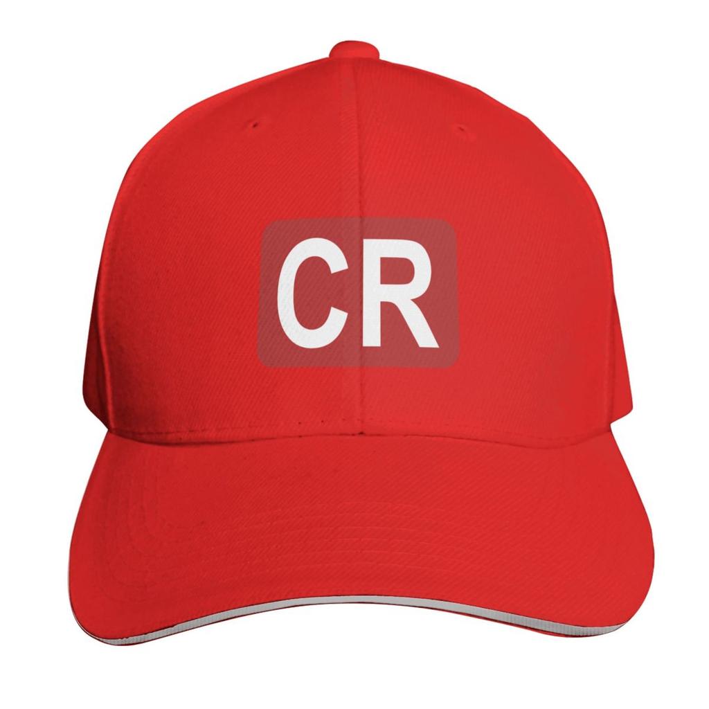 CR Initials Baseball Cap derby hat Sports Cap Big Size Hat Bobble Hat Unisexs Tennis Womens