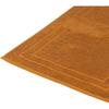Tapis de bain 50 x 70 cm moderne cannelle