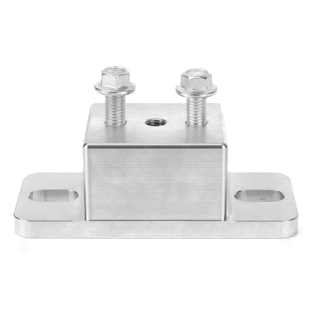 Solid Transmission Mount Aluminum Alloy Mounting Base Fit for Chevy TH350 TH400 700R4 4L60E 4L65E