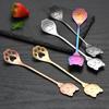 Stainless Steel Coffee Mixing Spoon Creative Cat Claw Spoon Ice Cream Cake Dessert Teaspoon Scoops Tableware Kitchen Accessories