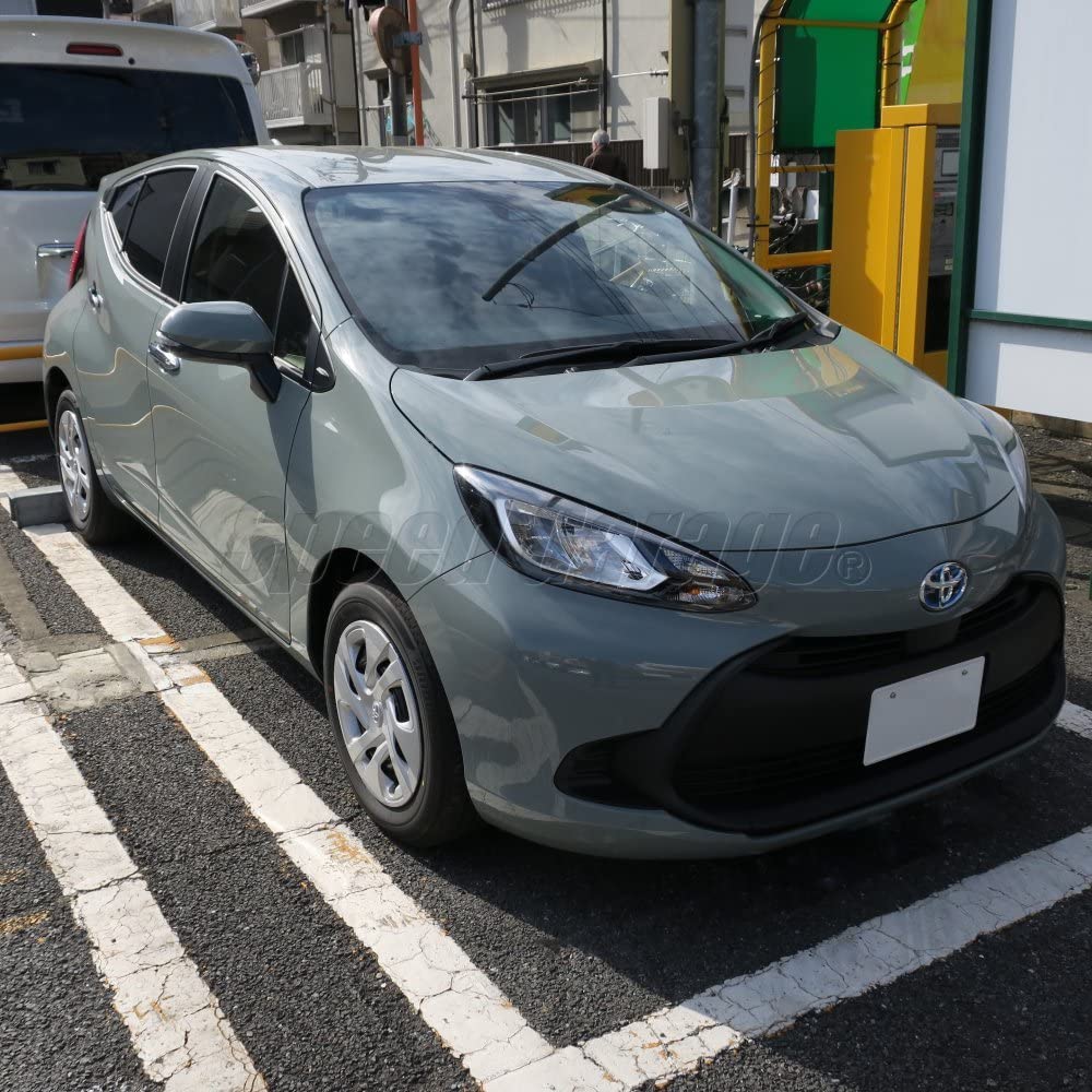 Декоративная накладка на ручку гаражной двери, хромированная, для Toyota Aqua, модель MXPK1# (2021) - Переодевание
