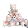 Adorable Plush Fox Keychain Pendant Soft Stuffed Animal Toy For Kids And Adults