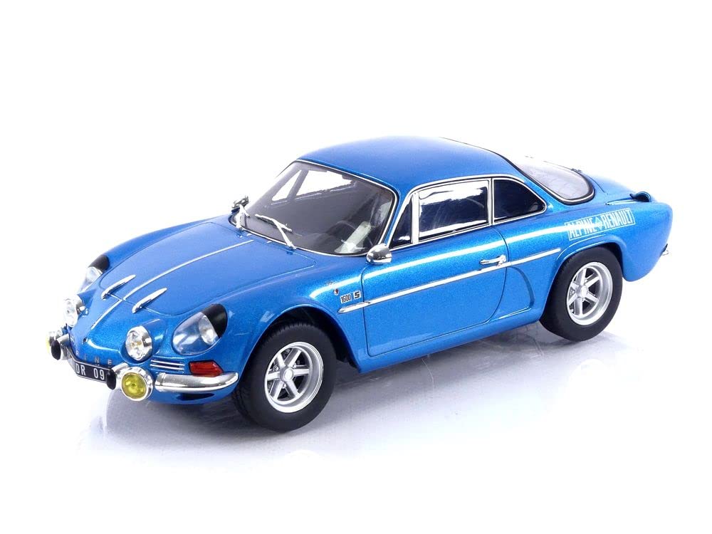 Norev Alpine A110 1600S 1972 Синий с боковым логотипом 1/18