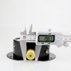 High Quality Dry Pressure Gauge 100mm 4'' -1-0-100bar Black Steel Case For Fuel Air Water Hydraulic Tester Vacuum Gauge