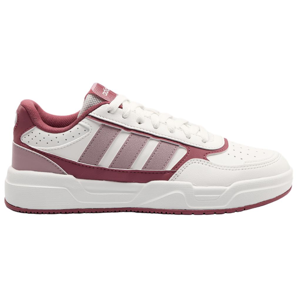 adidas Кеды Lite Baller 1.5 для скейтбординга Женские Белые Малиново-розовые LA6485