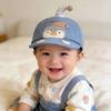 Cartoon Penguin Baseball Cap Adjustable Peaked Hat Cute Duck Tongue Caps  for Boys Girls
