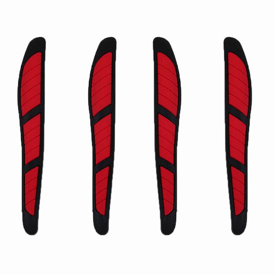 4 шт., защитная полоса для зеркала заднего вида по краям, защитная полоса для предотвращения столкновений